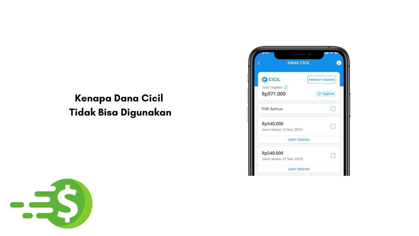 Kenapa Dana Cicil Tidak Bisa Digunakan