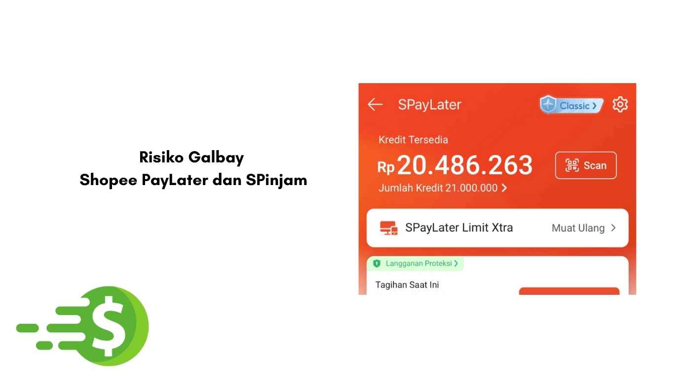 Risiko Galbay Shopee PayLater dan SPinjam